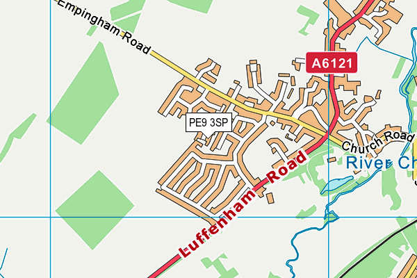 PE9 3SP map - OS VectorMap District (Ordnance Survey) PE9 3SP map - OS VectorMap District (Ordnance Survey)