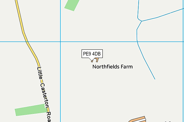 PE9 4DB map - OS VectorMap District (Ordnance Survey) PE9 4DB map - OS VectorMap District (Ordnance Survey)