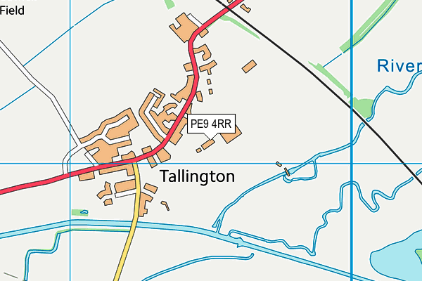 PE9 4RR map - OS VectorMap District (Ordnance Survey) PE9 4RR map - OS VectorMap District (Ordnance Survey)