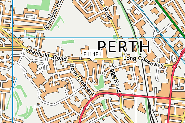 PH1 1PH map - OS VectorMap District (Ordnance Survey) PH1 1PH map - OS VectorMap District (Ordnance Survey)