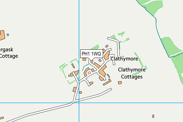 PH1 1WQ map - OS VectorMap District (Ordnance Survey) PH1 1WQ map - OS VectorMap District (Ordnance Survey)