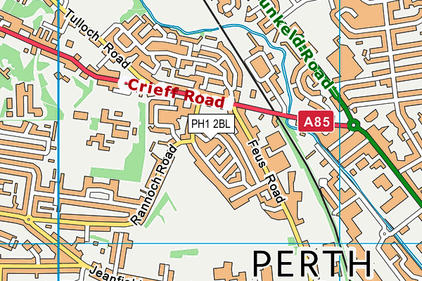 PH1 2BL map - OS VectorMap District (Ordnance Survey) PH1 2BL map - OS VectorMap District (Ordnance Survey)