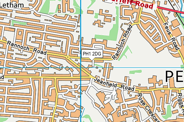 PH1 2DG map - OS VectorMap District (Ordnance Survey) PH1 2DG map - OS VectorMap District (Ordnance Survey)