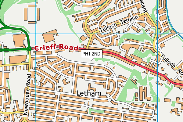 PH1 2ND map - OS VectorMap District (Ordnance Survey) PH1 2ND map - OS VectorMap District (Ordnance Survey)