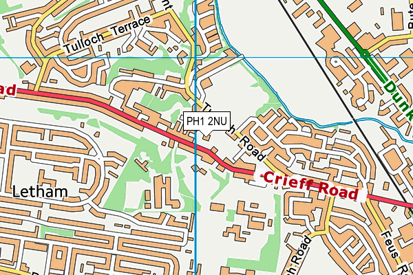 PH1 2NU map - OS VectorMap District (Ordnance Survey) PH1 2NU map - OS VectorMap District (Ordnance Survey)