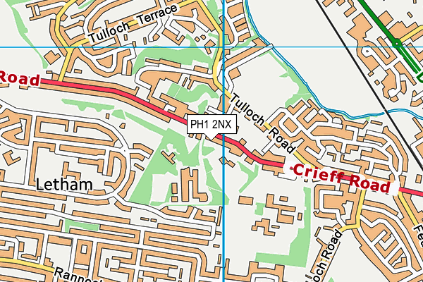 PH1 2NX map - OS VectorMap District (Ordnance Survey) PH1 2NX map - OS VectorMap District (Ordnance Survey)