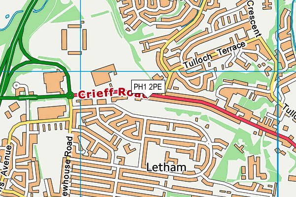 PH1 2PE map - OS VectorMap District (Ordnance Survey) PH1 2PE map - OS VectorMap District (Ordnance Survey)
