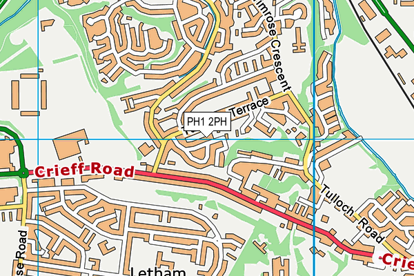 PH1 2PH map - OS VectorMap District (Ordnance Survey) PH1 2PH map - OS VectorMap District (Ordnance Survey)