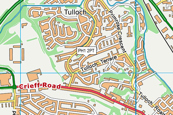 PH1 2PT map - OS VectorMap District (Ordnance Survey) PH1 2PT map - OS VectorMap District (Ordnance Survey)