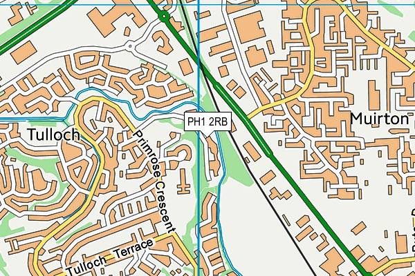 PH1 2RB map - OS VectorMap District (Ordnance Survey) PH1 2RB map - OS VectorMap District (Ordnance Survey)