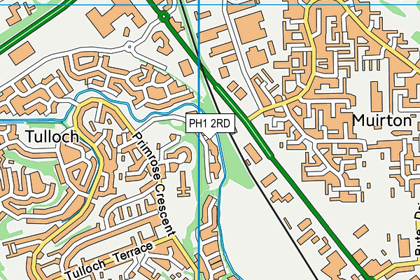 PH1 2RD map - OS VectorMap District (Ordnance Survey) PH1 2RD map - OS VectorMap District (Ordnance Survey)