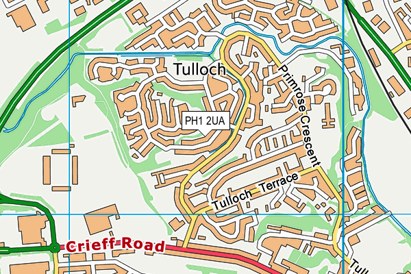 PH1 2UA map - OS VectorMap District (Ordnance Survey) PH1 2UA map - OS VectorMap District (Ordnance Survey)