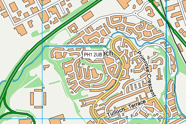 PH1 2UB map - OS VectorMap District (Ordnance Survey) PH1 2UB map - OS VectorMap District (Ordnance Survey)