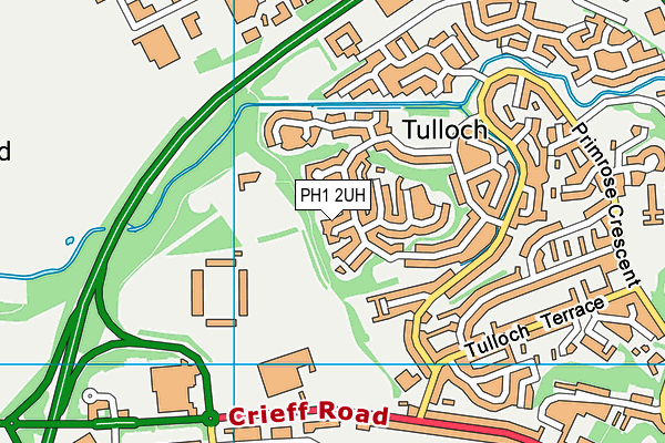 PH1 2UH map - OS VectorMap District (Ordnance Survey) PH1 2UH map - OS VectorMap District (Ordnance Survey)