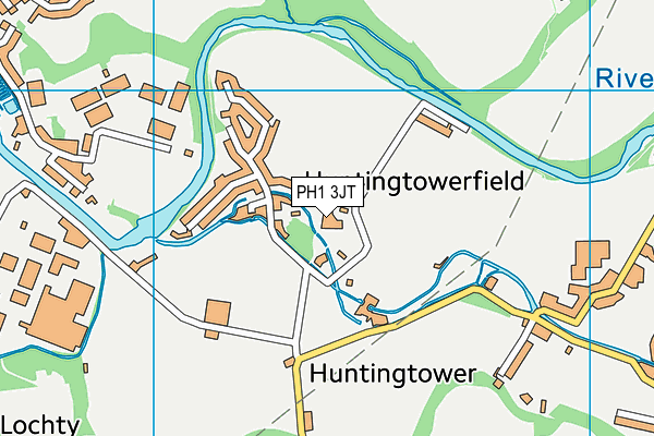 PH1 3JT map - OS VectorMap District (Ordnance Survey) PH1 3JT map - OS VectorMap District (Ordnance Survey)