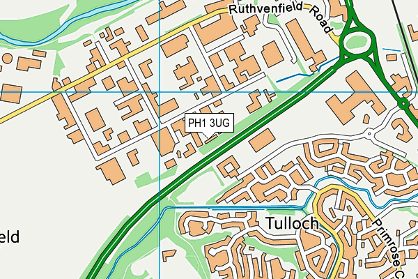 PH1 3UG map - OS VectorMap District (Ordnance Survey) PH1 3UG map - OS VectorMap District (Ordnance Survey)
