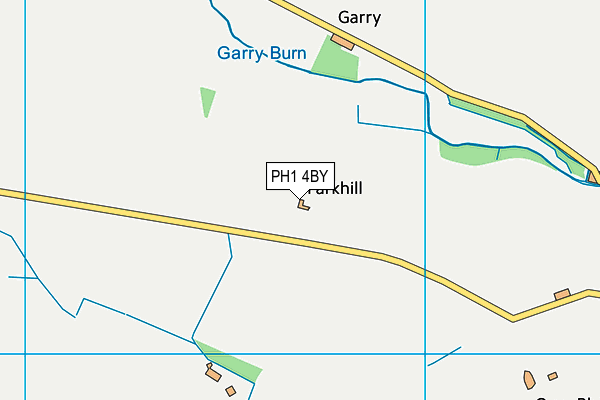 PH1 4BY map - OS VectorMap District (Ordnance Survey) PH1 4BY map - OS VectorMap District (Ordnance Survey)