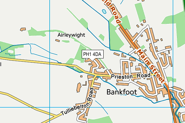 PH1 4DA map - OS VectorMap District (Ordnance Survey) PH1 4DA map - OS VectorMap District (Ordnance Survey)