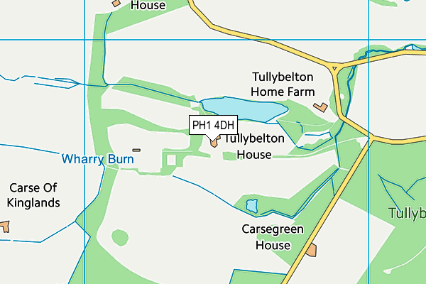 PH1 4DH map - OS VectorMap District (Ordnance Survey) PH1 4DH map - OS VectorMap District (Ordnance Survey)