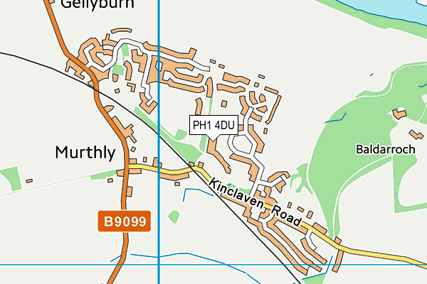 PH1 4DU map - OS VectorMap District (Ordnance Survey) PH1 4DU map - OS VectorMap District (Ordnance Survey)