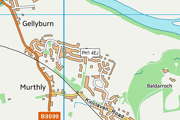 PH1 4EJ map - OS VectorMap District (Ordnance Survey) PH1 4EJ map - OS VectorMap District (Ordnance Survey)