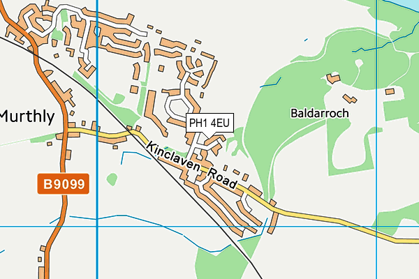 PH1 4EU map - OS VectorMap District (Ordnance Survey) PH1 4EU map - OS VectorMap District (Ordnance Survey)
