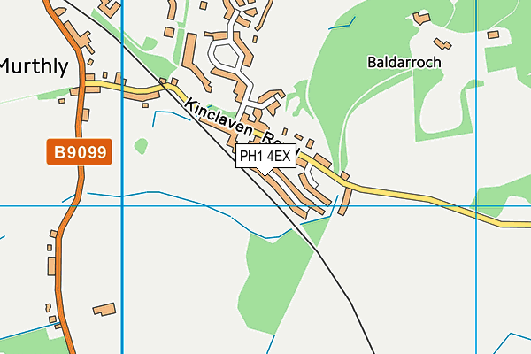 PH1 4EX map - OS VectorMap District (Ordnance Survey) PH1 4EX map - OS VectorMap District (Ordnance Survey)