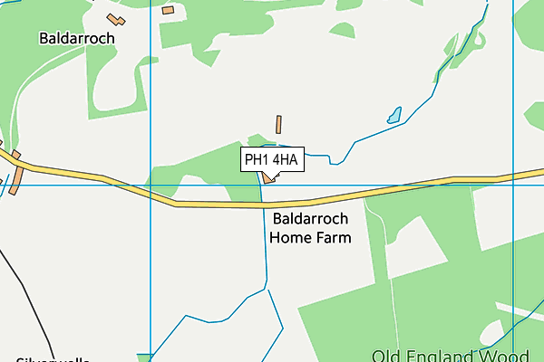 PH1 4HA map - OS VectorMap District (Ordnance Survey) PH1 4HA map - OS VectorMap District (Ordnance Survey)