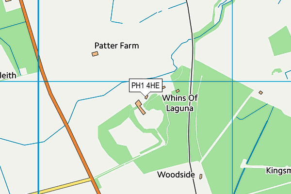 PH1 4HE map - OS VectorMap District (Ordnance Survey) PH1 4HE map - OS VectorMap District (Ordnance Survey)
