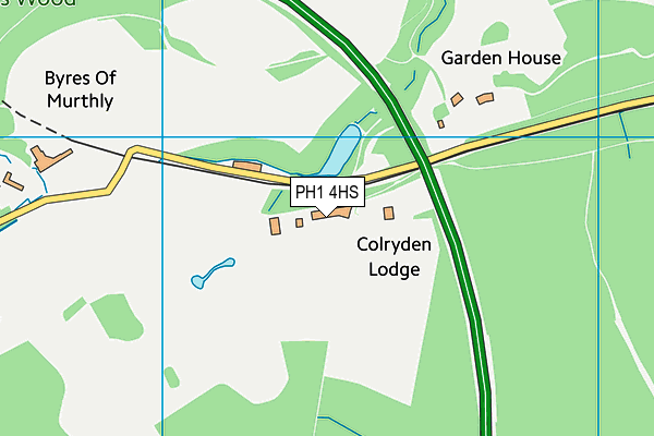 PH1 4HS map - OS VectorMap District (Ordnance Survey) PH1 4HS map - OS VectorMap District (Ordnance Survey)