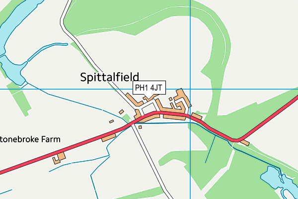 PH1 4JT map - OS VectorMap District (Ordnance Survey) PH1 4JT map - OS VectorMap District (Ordnance Survey)