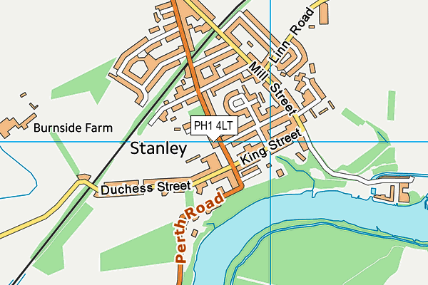 PH1 4LT map - OS VectorMap District (Ordnance Survey) PH1 4LT map - OS VectorMap District (Ordnance Survey)