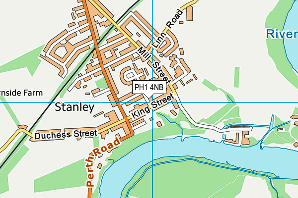 PH1 4NB map - OS VectorMap District (Ordnance Survey) PH1 4NB map - OS VectorMap District (Ordnance Survey)