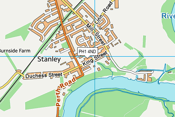 PH1 4ND map - OS VectorMap District (Ordnance Survey) PH1 4ND map - OS VectorMap District (Ordnance Survey)