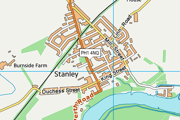 PH1 4NQ map - OS VectorMap District (Ordnance Survey) PH1 4NQ map - OS VectorMap District (Ordnance Survey)