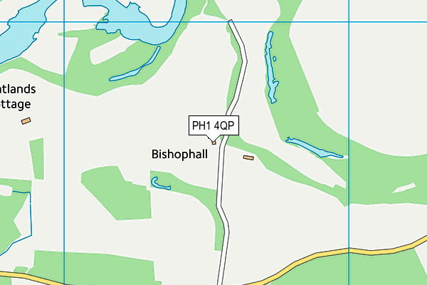 PH1 4QP map - OS VectorMap District (Ordnance Survey) PH1 4QP map - OS VectorMap District (Ordnance Survey)