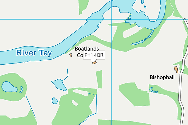 PH1 4QR map - OS VectorMap District (Ordnance Survey) PH1 4QR map - OS VectorMap District (Ordnance Survey)