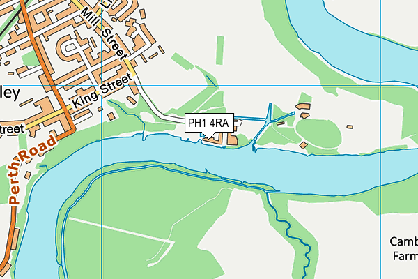 PH1 4RA map - OS VectorMap District (Ordnance Survey) PH1 4RA map - OS VectorMap District (Ordnance Survey)