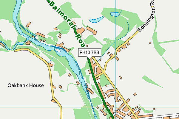 PH10 7BB map - OS VectorMap District (Ordnance Survey) PH10 7BB map - OS VectorMap District (Ordnance Survey)