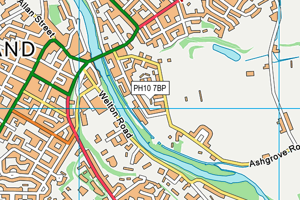 PH10 7BP map - OS VectorMap District (Ordnance Survey) PH10 7BP map - OS VectorMap District (Ordnance Survey)