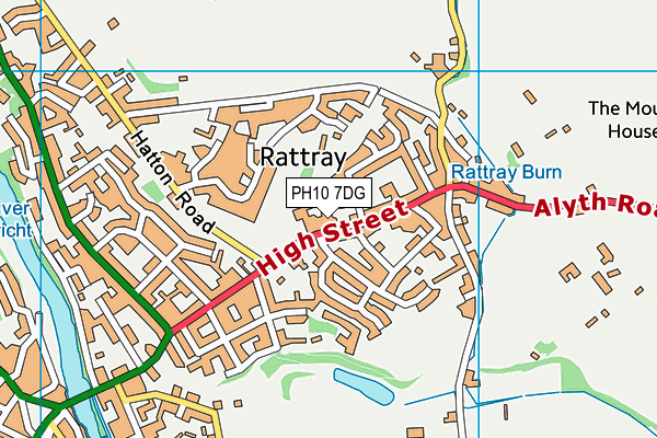 PH10 7DG map - OS VectorMap District (Ordnance Survey) PH10 7DG map - OS VectorMap District (Ordnance Survey)