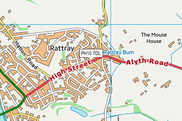 PH10 7DL map - OS VectorMap District (Ordnance Survey) PH10 7DL map - OS VectorMap District (Ordnance Survey)