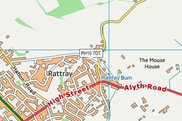 PH10 7DT map - OS VectorMap District (Ordnance Survey) PH10 7DT map - OS VectorMap District (Ordnance Survey)