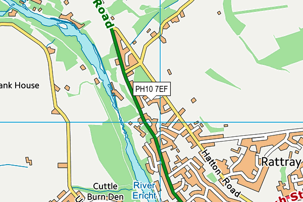PH10 7EF map - OS VectorMap District (Ordnance Survey) PH10 7EF map - OS VectorMap District (Ordnance Survey)