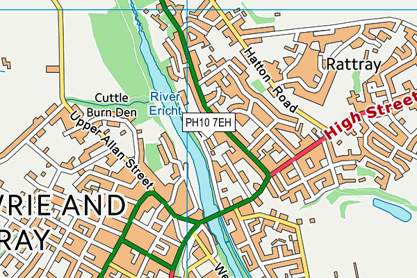PH10 7EH map - OS VectorMap District (Ordnance Survey) PH10 7EH map - OS VectorMap District (Ordnance Survey)