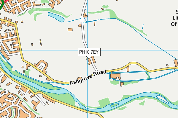 PH10 7EY map - OS VectorMap District (Ordnance Survey) PH10 7EY map - OS VectorMap District (Ordnance Survey)