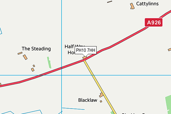 PH10 7HH map - OS VectorMap District (Ordnance Survey) PH10 7HH map - OS VectorMap District (Ordnance Survey)