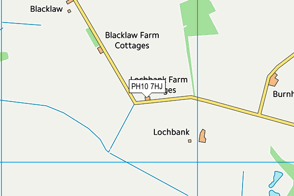 PH10 7HJ map - OS VectorMap District (Ordnance Survey) PH10 7HJ map - OS VectorMap District (Ordnance Survey)