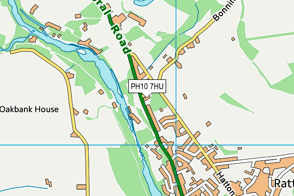 PH10 7HU map - OS VectorMap District (Ordnance Survey) PH10 7HU map - OS VectorMap District (Ordnance Survey)