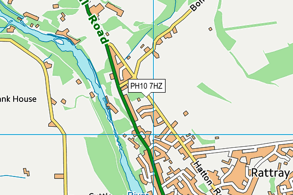 PH10 7HZ map - OS VectorMap District (Ordnance Survey) PH10 7HZ map - OS VectorMap District (Ordnance Survey)